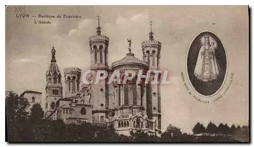 Ansichtskarte AK Lyon Basilique de Fourviere l'Abside