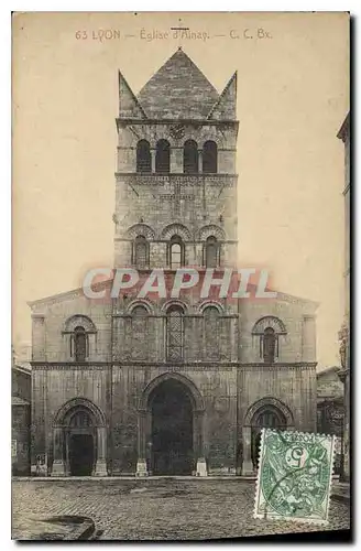 Ansichtskarte AK Lyon Eglise d'Ainay