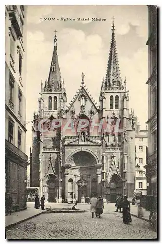 Ansichtskarte AK Lyon Eglise Saint Nizier