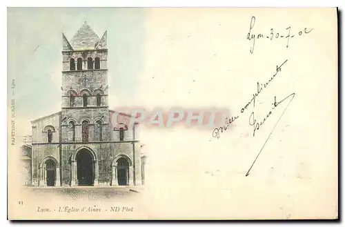 Cartes postales Lyon Eglise d'Ainay