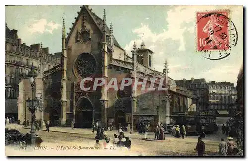 Cartes postales Lyon Eglise St Bonaventure