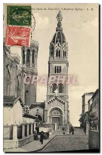 Cartes postales Lyon Notre Dame de Fourviere (l'Ancienne Eglise)