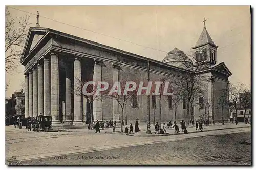 Ansichtskarte AK Lyon L'Elgise Saint Pothin