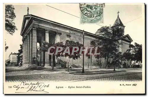 Ansichtskarte AK Lyon Eglise Saint Pothin