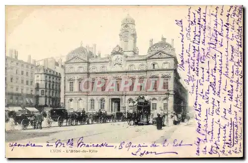 Cartes postales Lyon Hotel de Ville