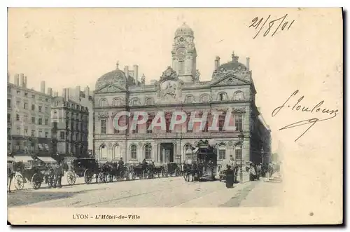 Cartes postales Lyon l'Hotel de Ville