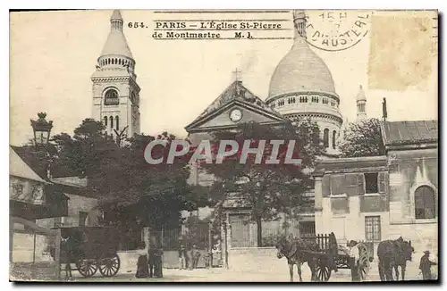 Ansichtskarte AK Paris L'Eglise St Pierre de Montmartre