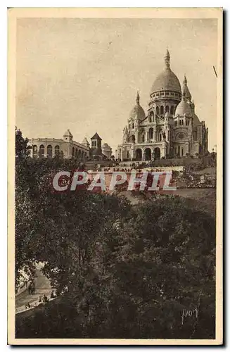 Ansichtskarte AK Paris en Flanant La Basilique du Sacre Coeur de Montmartre