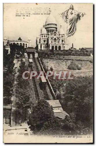 Ansichtskarte AK Paris Basilique du Sacre Coeur de Montmartre terminee de le Sacre Coeur de Jesus