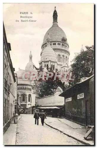 Cartes postales Paris Basilique du Sacre Coeur