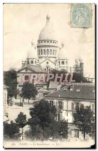 Cartes postales Paris le Sacre Coeur