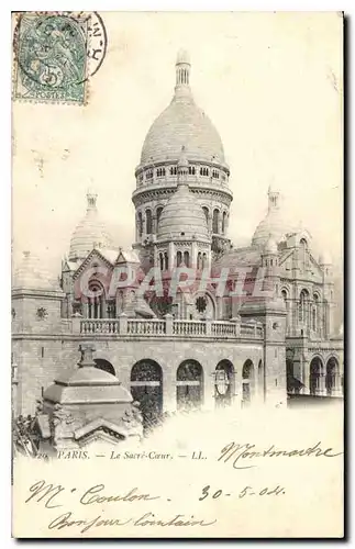 Cartes postales Paris le Sacre Coeur