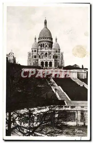 Ansichtskarte AK Les Petits Tableaux de Paris La Basilique du Sacre Coeur a Montmartre Oeuvre de L Magne