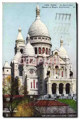 Ansichtskarte AK Paris Sacre Coeur (Abside et Magne Archtectes)