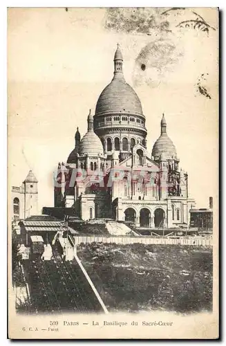 Cartes postales Paris Basilique du Sacre Coeur