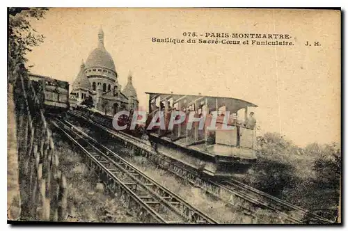 Cartes postales Paris Montmartre Basilique du Sacre Coeur