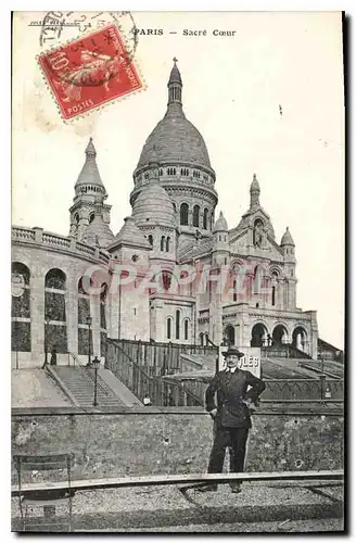 Cartes postales Paris Le Sacre Coeur