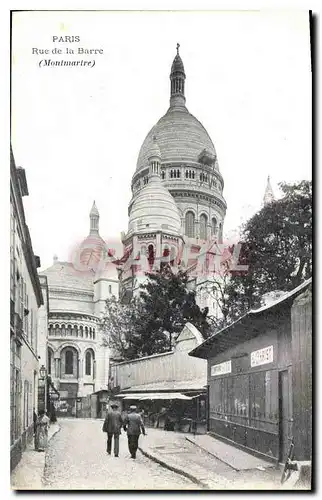 Ansichtskarte AK Paris Rue de la Barre (Montmartre)