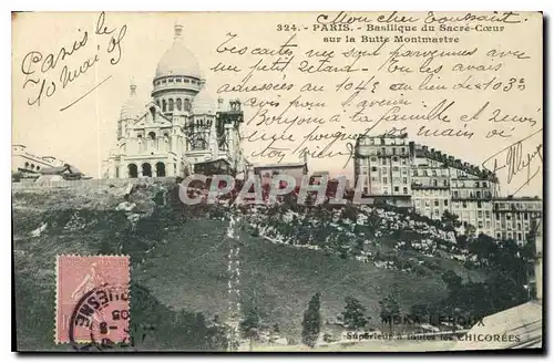 Cartes postales Paris Basilique du Sacre Coeur