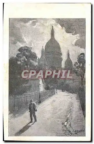 Cartes postales Paris Sacre Coeur