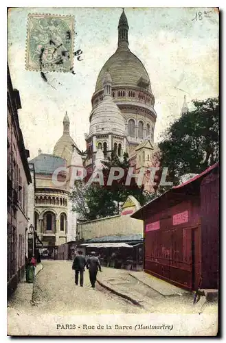 Ansichtskarte AK Paris Rue de la Barre (Montmartre)