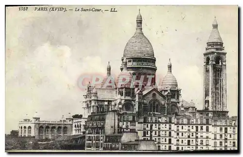 Ansichtskarte AK Paris (XVIII) Le Sacre Coeur