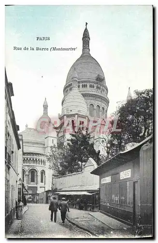 Ansichtskarte AK Paris Rue de la Barre (Montmartre)