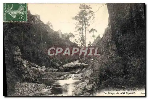 Cartes postales L'Esterel Les Gorges du Mal Infernet