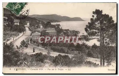 Ansichtskarte AK L'Esterel Corniche d'Or Vue sur le Trayas