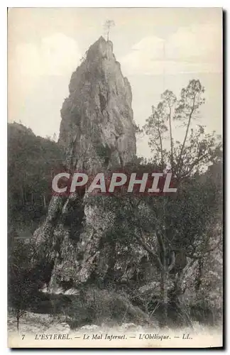 Cartes postales L'Esterel Le Mal Infernet L'Obelisque