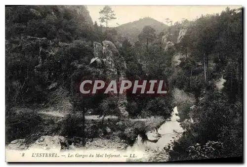 Ansichtskarte AK L'Esterel Les Gorges du Mal Infernet