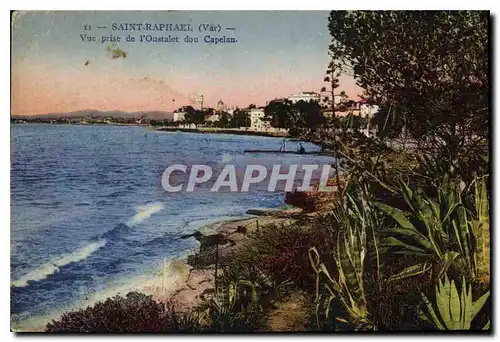 Cartes postales Saint Raphael (Var) Vue Prise de l'Oustalet dou Capelan