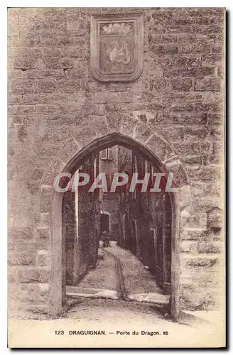 Cartes postales Draguignan Porte Dragon