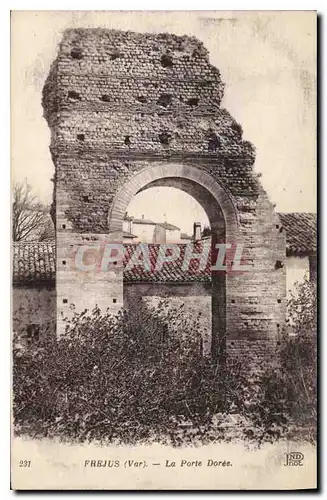 Cartes postales Frejus (Var) La Porte Doree