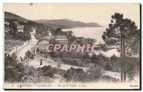 Cartes postales L'Esterel Corniche d'Or Vue sur le Trayas