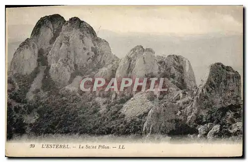 Cartes postales L'Esterel Le Saint Pilon