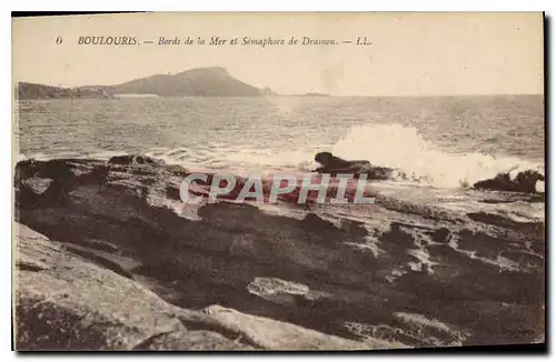 Cartes postales Boulouris Bords de la Mer et Semaphore de Dramon