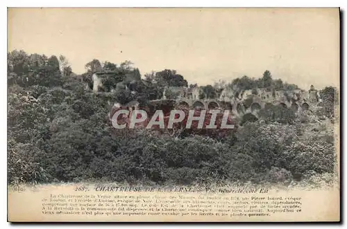 Cartes postales Chartreuse de la Vern Vue Generale du cotre Est