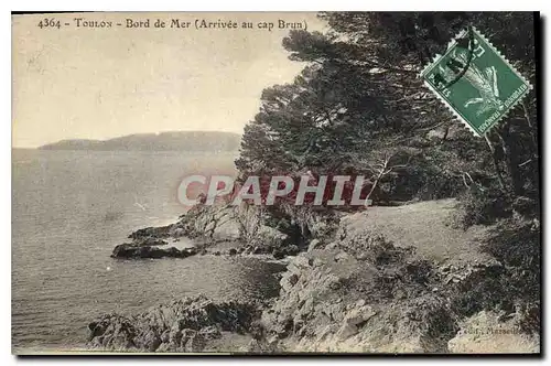 Cartes postales Toulon Bord de Mer (Arrivee au cap Brun)
