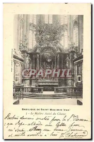 Cartes postales Basilique de St Maximin (Var)