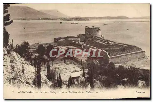 Ansichtskarte AK Manteau Le Fort Bulognier et le Theatre de la Nature