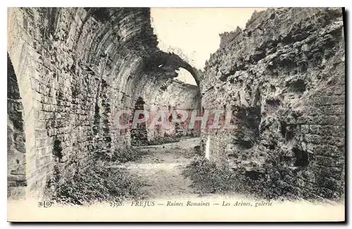 Cartes postales Frejus Ruines Romaines les Arenes galerie