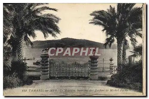 Cartes postales Tamaris sur Mer le Manteau interieur des jardins de Michel Pacha