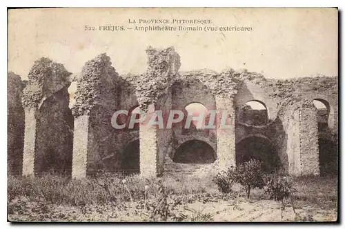 Ansichtskarte AK La Provence Pittoresque Frejus Amphitheatre Romain