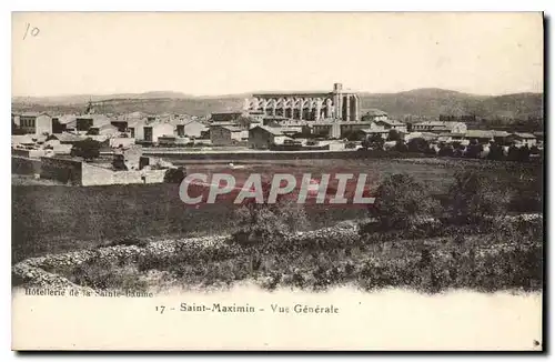 Cartes postales Saint Maximin Vue generale