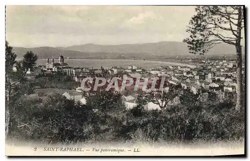 Cartes postales Saint Raphael Vue panoramique