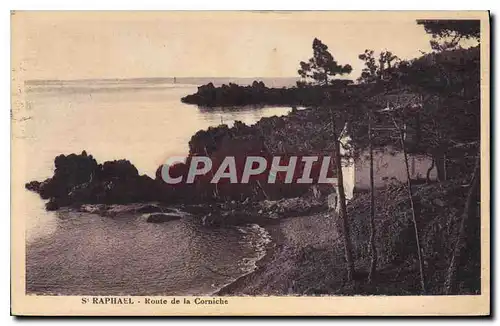 Cartes postales St Raphael Route de la Corniche