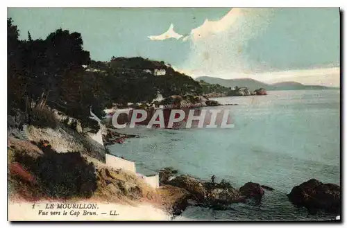 Cartes postales Le Mourillon Vue vers le Cap Brun