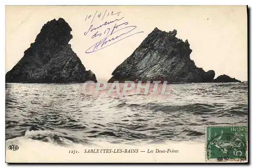 Cartes postales Sablettes les Bains Les Deux Freres