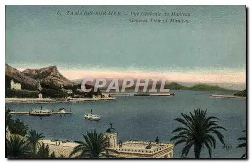 Cartes postales Tamaris sur Mer vue generale du Manteau